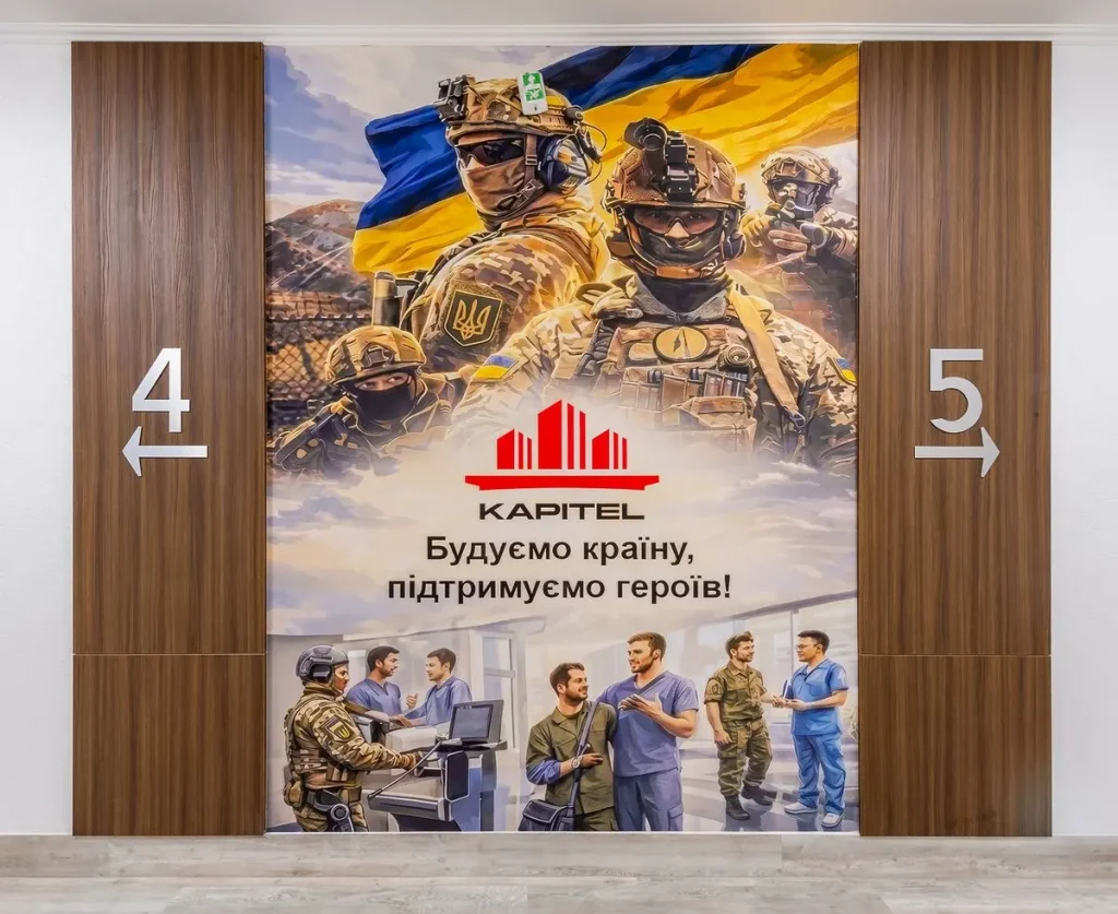Майстри «Капітель» оновили поверх реабілітаційного центру для ветеранів